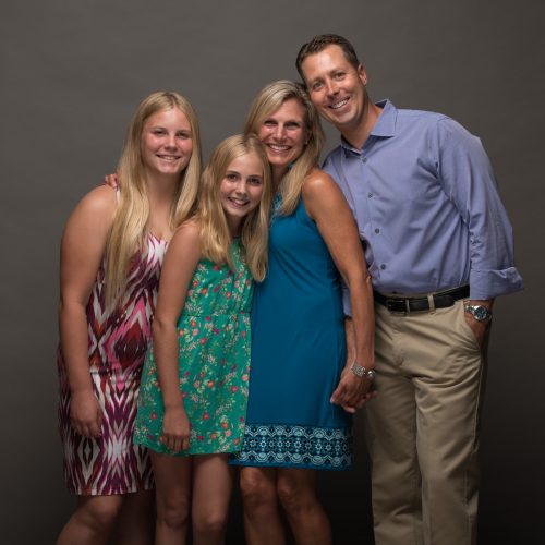 Portrait of family smiling for Forever Lancaster