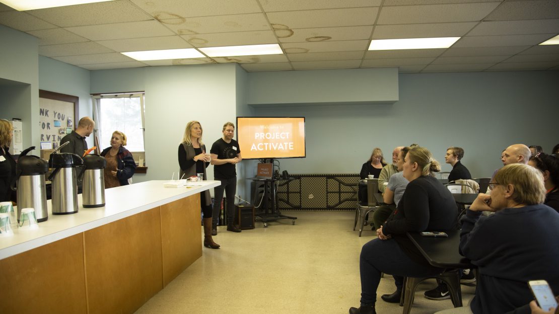 Project activate event