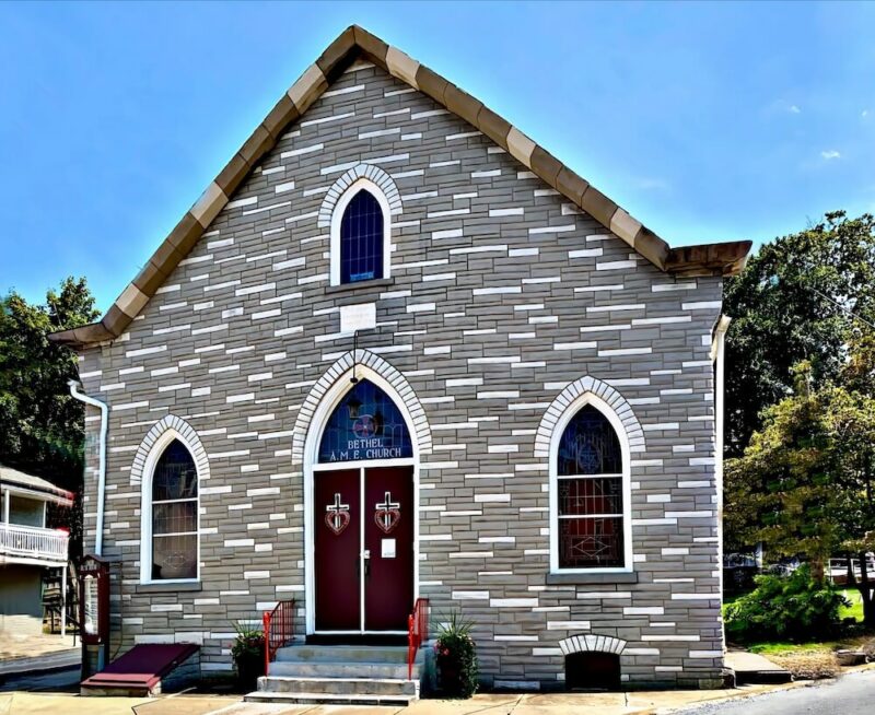 Exterior photo of the Bethel A.M.E. Church